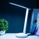 Настольная лампа сенсорная  "Ларси" LED 6Вт USВ  белый 28х13,5х33 см - Фото 5