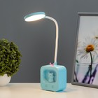 Лампа настольная RISALUX «Мишка», светодиодная, 5 Вт, USB, АКБ, МИКС, 5×10×43 см - Фото 4
