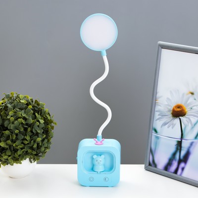 Настольная лампа «Мишка» LED 5 Вт USB АКБ МИКС 5×10×43 см RISALUX