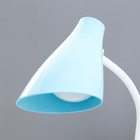 Настольная лампа сенсорная "Вилси" LED 4Вт USB АКБ бело-синий 13х11,5х44 см RISALUX - Фото 8