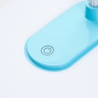 Настольная лампа сенсорная «Вилси» LED 4 Вт USB АКБ бело-синий 13×11.5×44 см RISALUX - Фото 10