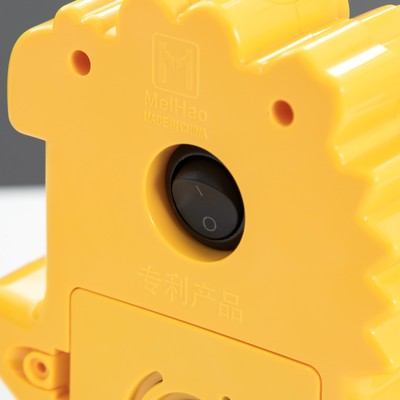 Настольная лампа «Динозаврик» LED 3 Вт от батареек АА/USB желтый 4×12×35 см RISALUX