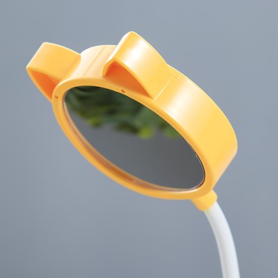Настольная лампа «Динозаврик» LED 3 Вт от батареек АА/USB желтый 4×12×35 см RISALUX