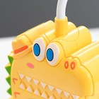 Настольная лампа «Динозаврик» LED 3 Вт от батареек АА/USB желтый 4×12×35 см RISALUX - Фото 9