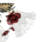 Люстра "Розетта" 6хЕ27 40Вт бежевый 75х75х30-90см BayerLux 9272808