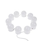 Комплект светильников для подсветки зеркала, 10 шт., контроллер, от USB, 3000 - 6500К, 3 режима свечения - Фото 5