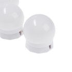 Комплект светильников для подсветки зеркала, 10 шт., контроллер, от USB, 3000 - 6500К, 3 режима свечения - Фото 6