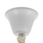 Люстра "Рога" 4хЕ14 40Вт белый 65х65х40-130 см BayerLux - Фото 7