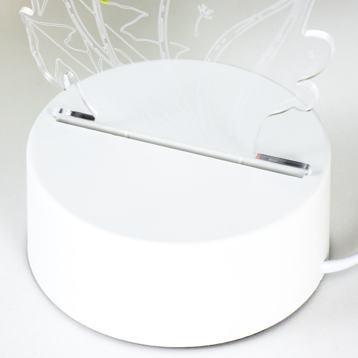 Светильник "Одуванчик" LED белый 11х9,5х15 см RISALUX - фото 1907631507