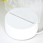 Светильник "Призраки" LED белый 11х9,5х15 см RISALUX - Фото 7