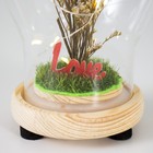 Ночник колба "Цветение LOVE" LED от батареек LR44 МИКС 8х8х19 см RISALUX - фото 22025297