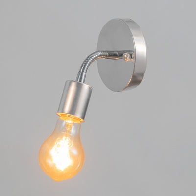 Спот «Шейни» Е27 40 Вт хром 10×10×10 см