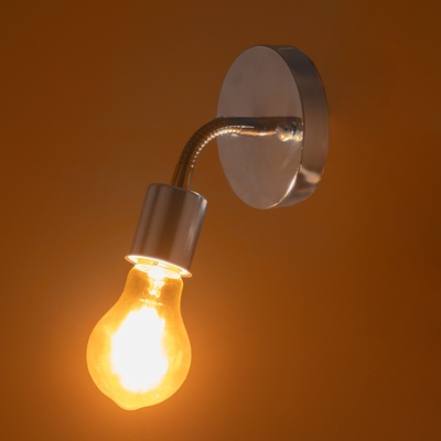 Спот «Шейни» Е27 40 Вт хром 10×10×10 см