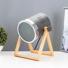 Настольная лампа "Адели" E27 40Вт серый  24х31 см - Фото 2
