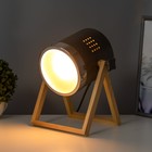 Настольная лампа "Адели" E27 40Вт серый  24х31 см - Фото 3