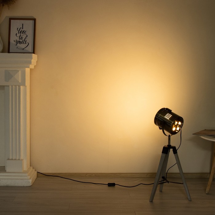 Настольная лампа "Алес" E27 40Вт бронза 24х31 см RISALUX - фото 1906184417