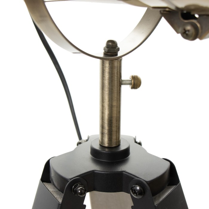 Настольная лампа "Алес" E27 40Вт бронза 24х31 см RISALUX - фото 1884093690