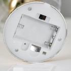 Ночник "Фонтан" LED от батареек 3хАA золото 11,5х11,5х20 см RISALUX - фото 22025503