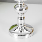 Ночник "Фонтан" LED от батареек 3хАА серебро 11,5х11,5х20 см RISALUX - фото 22025509