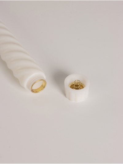 Набор светодиодных свечей, ночники LED RISALUX «Спираль», 2 шт., от батареек 2×ААА, 4.5×4.5×22 см