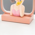 Настольная лампа «Девушка с телефоном» LED 15 Вт коричневый 24×10×34 см RISALUX - Фото 6