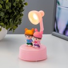 Фигурка светящаяся RISALUX «Друзья», LED-ночник, от батареек 3×ААА, 7.7×7.5×12.5 см 9335275 - фото 14542631