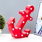 Ночник "Якорь" LED от батареек 2хАА МИКС 32х24х5 см RISALUX - фото 22025813