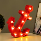 Ночник "Якорь" LED от батареек 2хАА МИКС 32х24х5 см RISALUX - фото 22025815