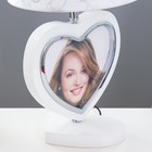 Настольная лампа «Портрет» с фоторамкой E27 40 Вт белый 23×23×42 см RISALUX - Фото 7