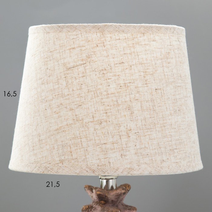 Настольная лампа "Ананас" Е14 40Вт 22х22х30 см RISALUX - фото 1909093727