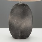 Настольная лампа «Иоланта» Е14 40 Вт серый 22×22×36 см RISALUX - фото 22025931