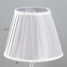 Настольная лампа «Лиана» Е27 40 Вт 28×28×44 см RISALUX - Фото 4