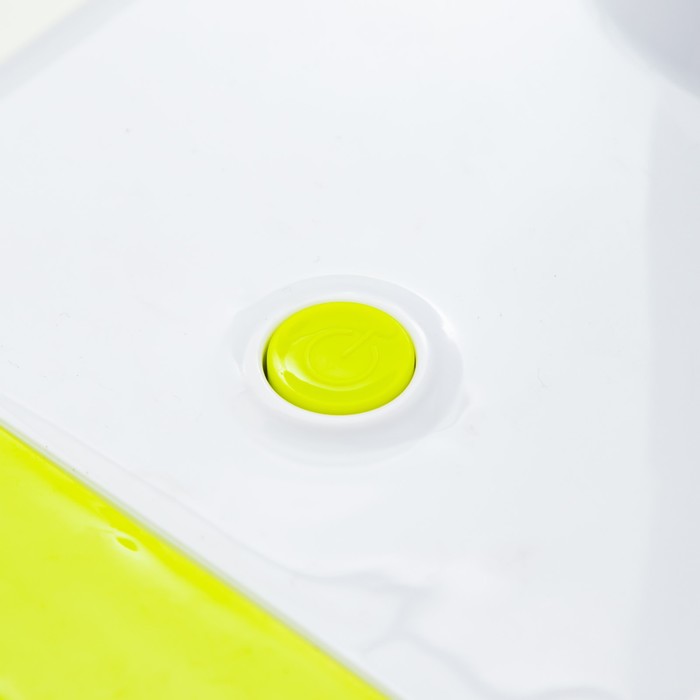 Настольная лампа "Люсиль" КЛЛ 5Вт бело-зелёный 31,5х18,5х41,5 см RISALUX - фото 1910566896