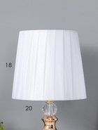 Настольная лампа «Лилея» Е27 40 Вт золото 21×21×36 см RISALUX - Фото 3