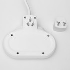 Бра с розетками "Модерни" LED 5Вт бело-зелёный 15,5х3,4х42 см - фото 22026025