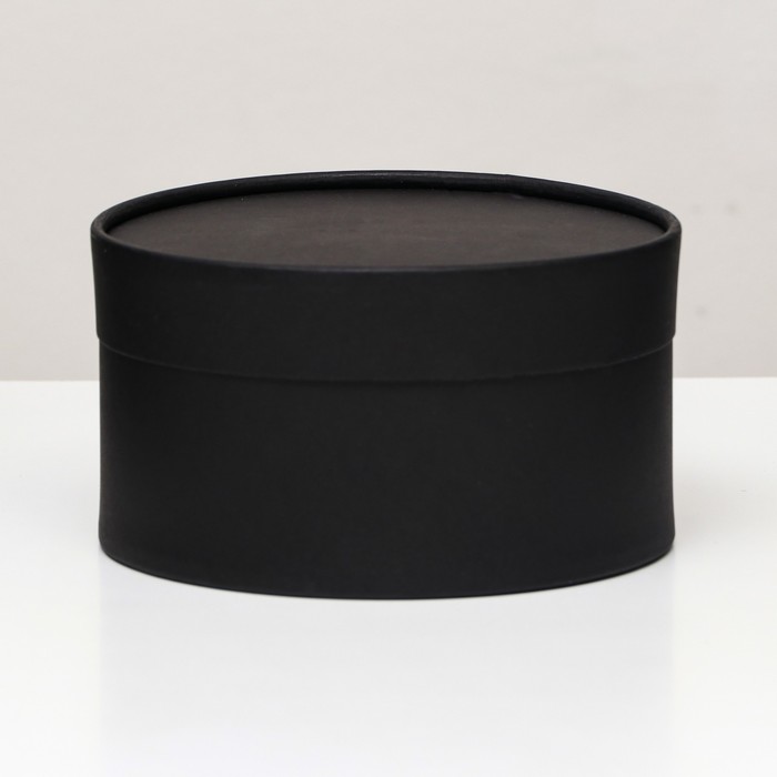 Подарочная коробка Black, завальцованная без окна, 18х10 см - Фото 1