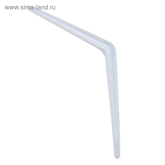 Кронштейн, 300×250×1 мм, металл, белый - Фото 1