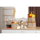 Корзина для хранения Доляна Nature, 15×15×12, бамбук - Фото 7