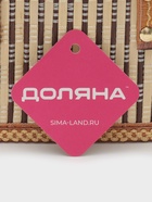 Корзина для хранения Доляна Nature, 24×14.5×14.5 см, бамбук - Фото 13