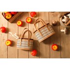 Корзина для хранения Доляна Nature, 20×13×13, бамбук - Фото 6