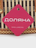 Корзина для хранения Доляна Nature, 20×13×13, бамбук - Фото 10