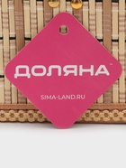 Корзина для хранения Доляна Nature, 24×13×11 см, бамбук - Фото 8