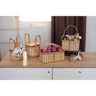 Корзина для хранения Доляна Nature, 14×14×13, бамбук - Фото 7