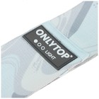 Фитнес-резинка ONLYTOP Blue LIGHT, нагрузка 8-14 кг - Фото 10