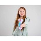Мягкая игрушка «Морской конёк», цвет фиолетовый - Фото 2