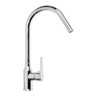 Смеситель для кухни ZEIN Z85, однорычажный, картридж керамика 40 мм, нержавеющая сталь, хром - Фото 4