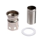 Смеситель для кухни ZEIN Z85, однорычажный, картридж керамика 40 мм, нержавеющая сталь, хром - Фото 9