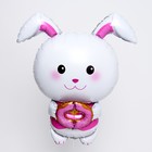 Шар фольгированный 28" "Кролик с пончиком" - фото 1679415