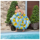 Матрас для плавания «Лимонная сенсация», 176 х 122 см, 43392 - фото 24412696