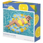 Матрас для плавания «Лимонная сенсация», 176 х 122 см, 43392 - фото 24412699